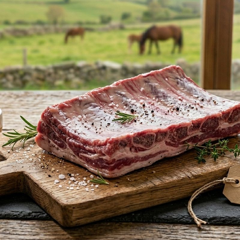 Costillar de potro de pasto (Sabor auténtico)